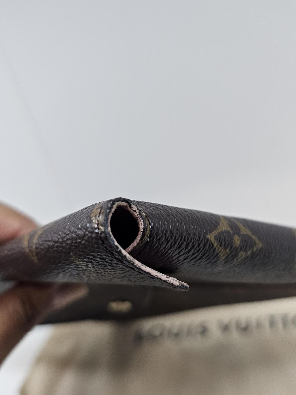 Louis Vuitton Monogram Envelope Clutch - Brown/Gold - Picture 3 of 10